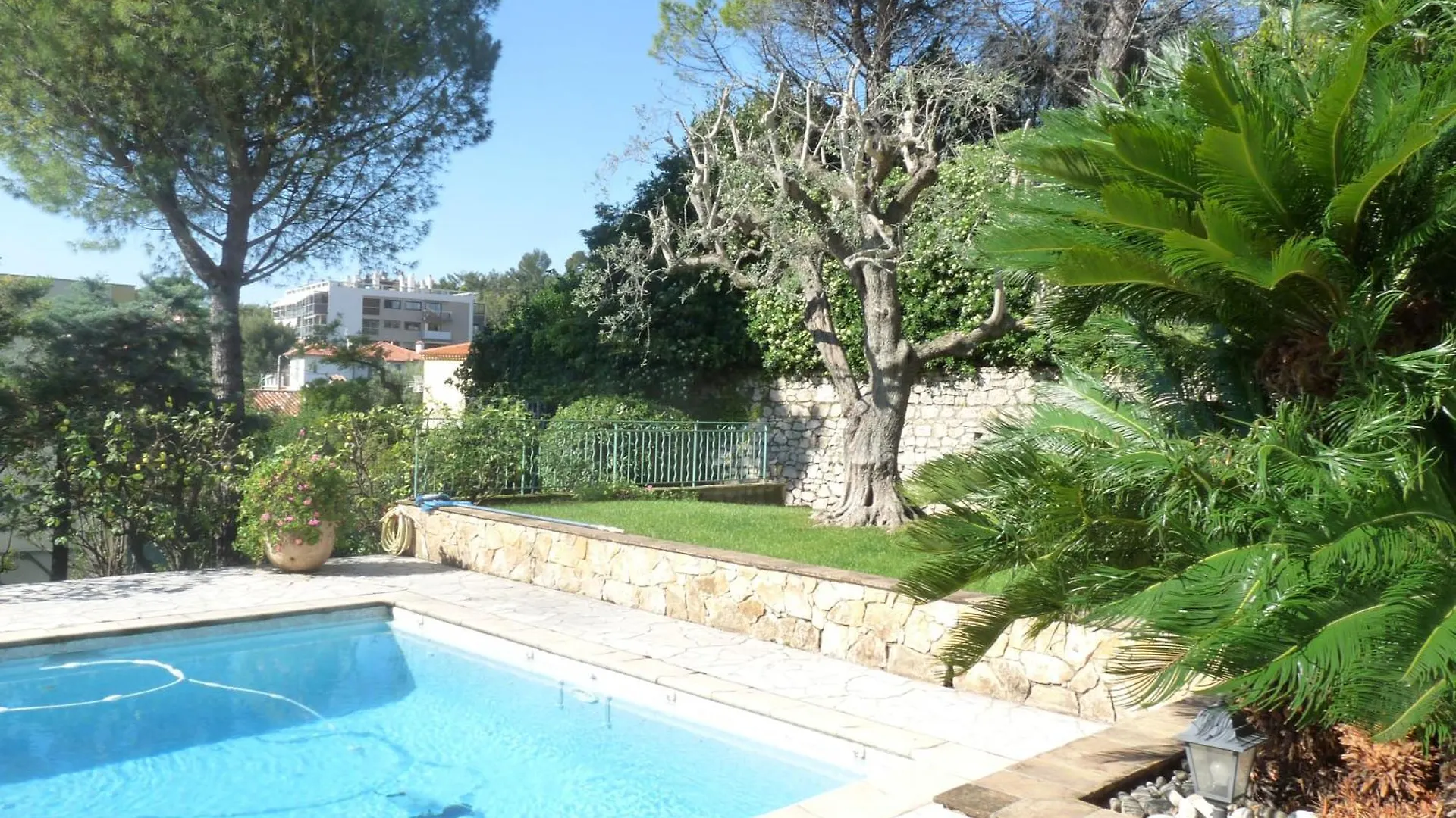 A Lovely Large Villa With A Big Swimming Pool And Gardens In A Calm Area Of Cannes - 1921 France